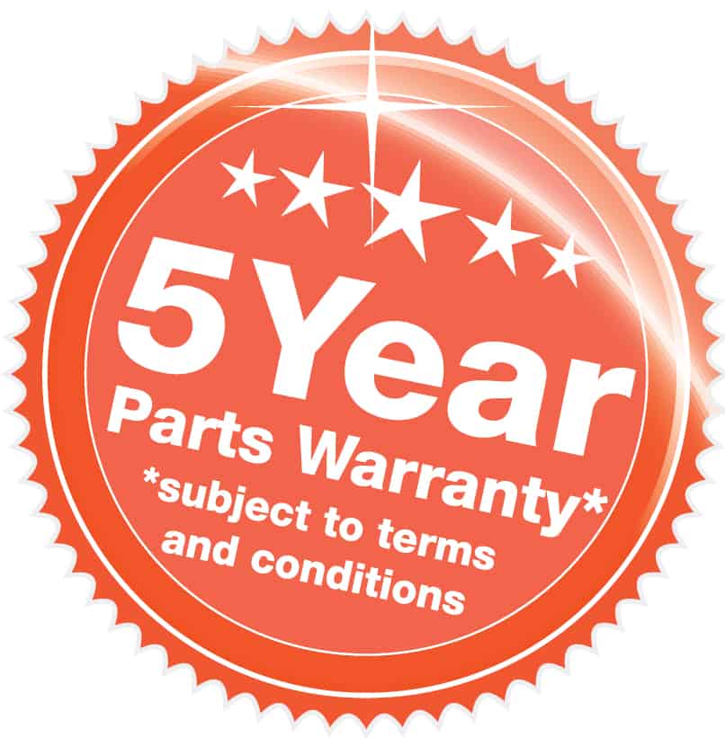 Paragon Five Year Extended Warranty